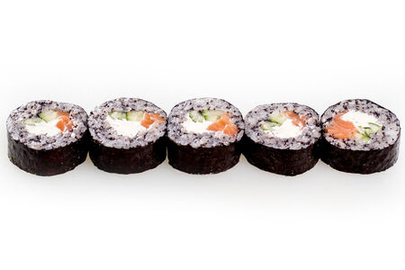 Ролл Футомаки с лососем