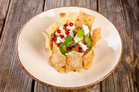 Аджапсандали с соленым сыром