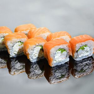 Фирменный ролл Филадельфия с креветкой