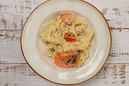 Зимарики с морепродуктами