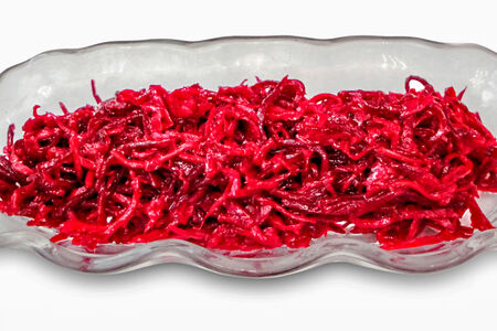 Салат Капуста квашеная со свёклой и морковью