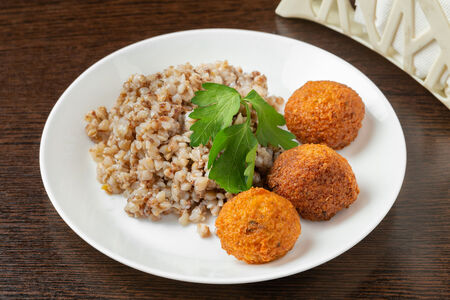 Фалафель с гречкой