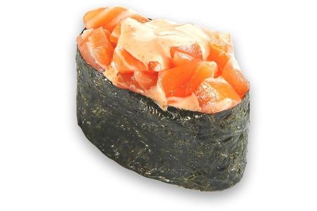 Гункан Острый лосось