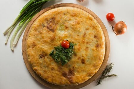 Осетинский пирог с картошкой и сыром