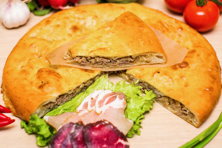 Осетинский пирог с мясом