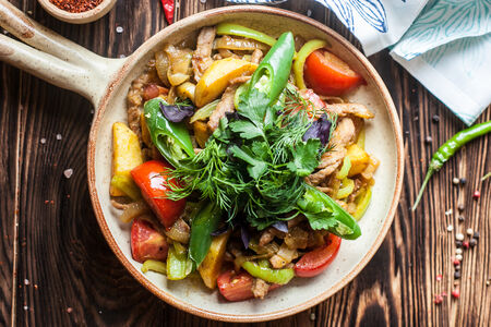 Говурма из баранины с овощами