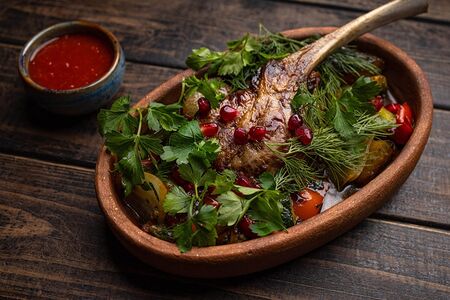 Чанахи с бараниной