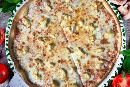 Пицца с курицей