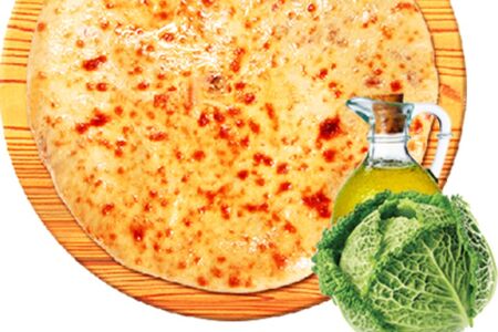 Постный пирог с капустой