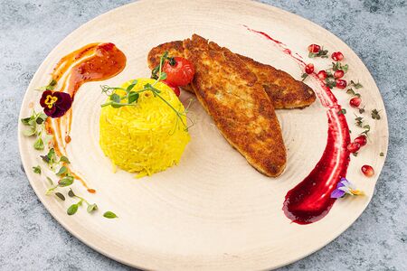 Котлеты из курицы жареные