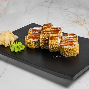 Темпура-ролл с лососем