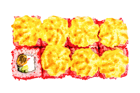 Запеченный ролл Осака