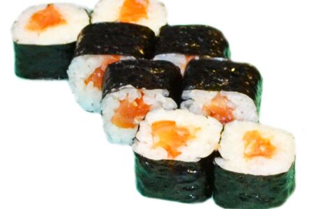 Ролл с лососем