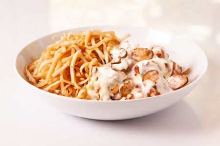 Курица в грибном соусе