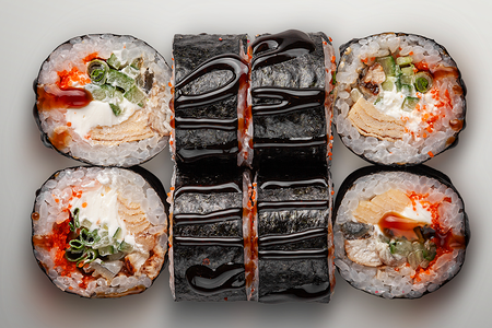 Футомаки с угрем