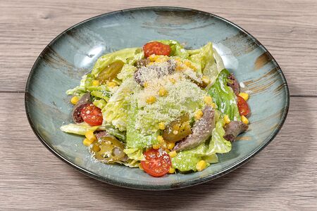 Салат с Баварскими колбасками