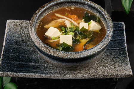 Мисо-суп с курицей