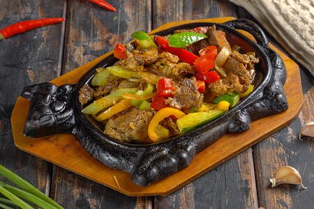 Мясо (халяль) на жаровне