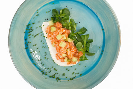 Тартар из лосося