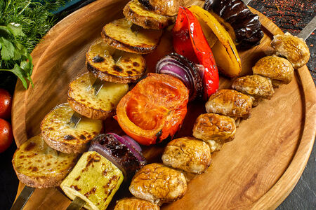 Овощной шашлык