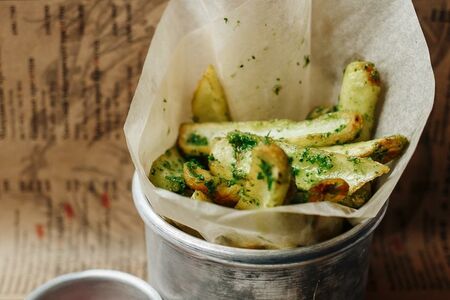 Большой картофель фри