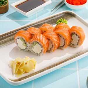 Ролл Филадельфия с лососем