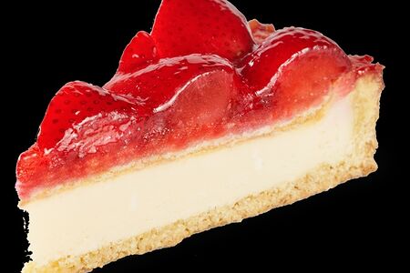 Торт Чизкейк клубничный 