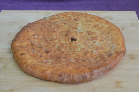 Осетинский пирог со шпинатом и сыром