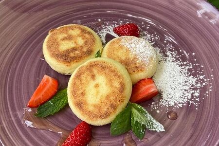 Сырники со сгущенкой