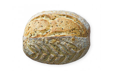 Цельнозерновой пшеничный хлеб со льном