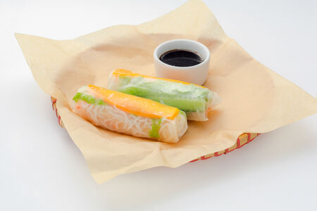 Спринг-роллы с овощами