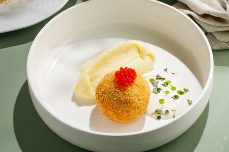 Крокет из трески и краба