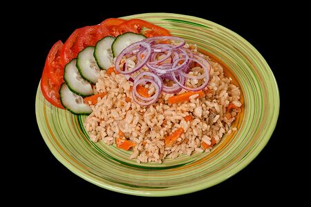 Плов с говядиной