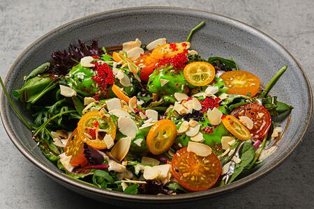 Хрустящие креветки с васаби кремом