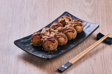 Такояки с курицей