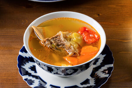 Суп шурпа с говядиной