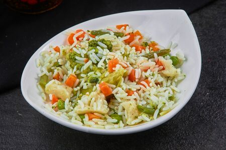 Рис с овощами