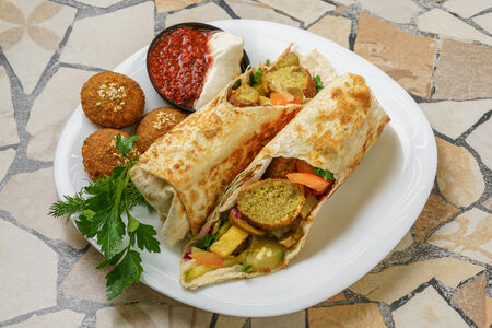 Фалафель в лаваше