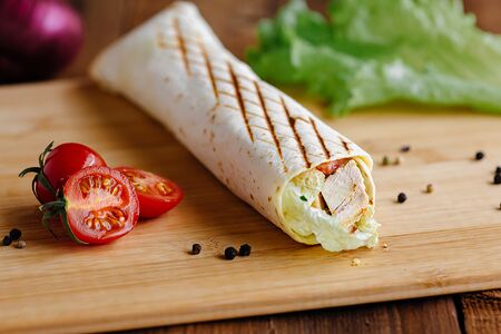 Шаурма с цыпленком