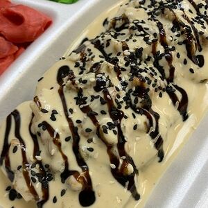 Сливочный ролл с угрём