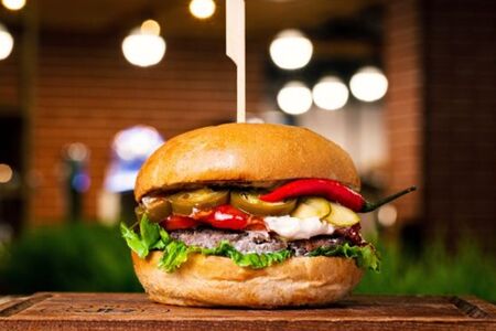 Бургер Бешеный мексиканец острый