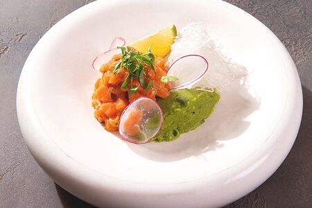 Тартар из лосося