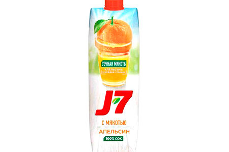 Сок J7 апельсиновый