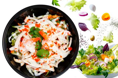 Салат Эби сарадо