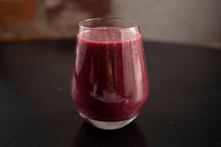 Ежевичный смузи