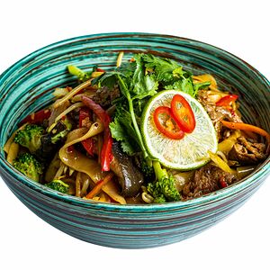 Вок Пад-Тай с говядиной