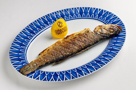 Сибас на гриле 700