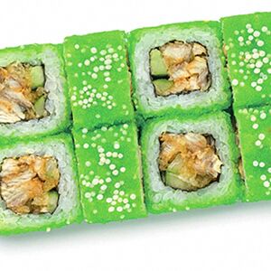 Ролл хрустящий с угрем в остром соусе