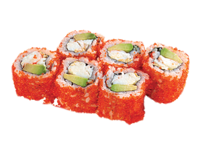 Ролл Калифорния с крабом