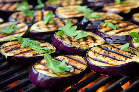 Баклажан на мангале
